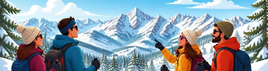 Excursión privada en raquetas de nieve por los Pirineos, con salida desde Barcelona