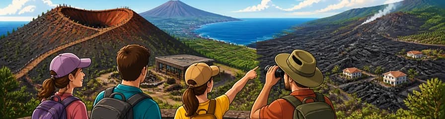 Recorrido privado de medio día por los volcanes de La Palma