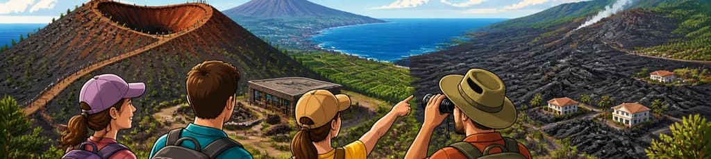 Recorrido privado de medio día por los volcanes de La Palma