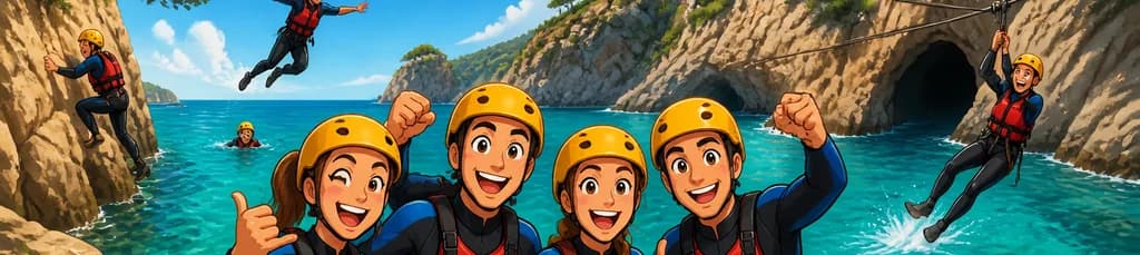 Aventura de Coasteering en la Costa Brava desde Barcelona