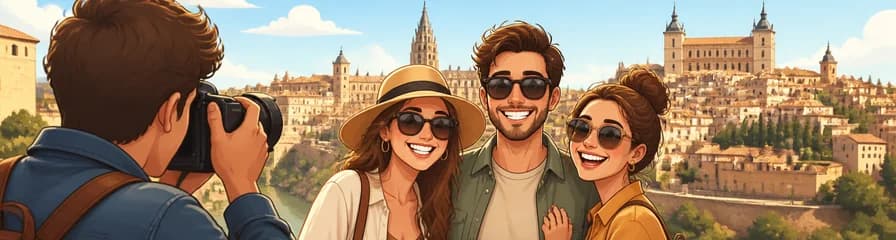 Sesión fotográfica privada de vacaciones en Toledo con Localgrapher