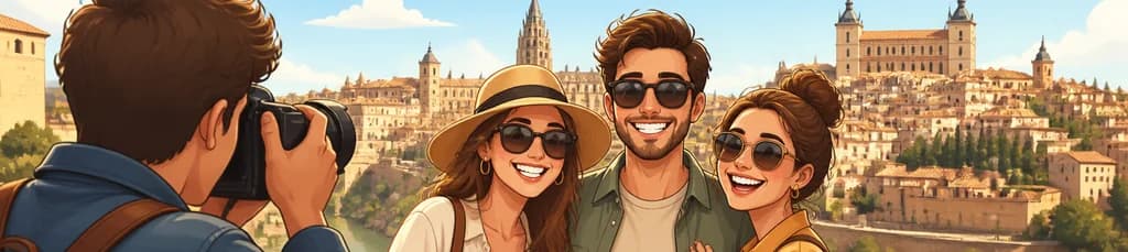 Sesión fotográfica privada de vacaciones en Toledo con Localgrapher