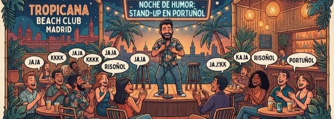 Noche de humor: Stand-up en Portuñol con el comediante brasileño Muzel