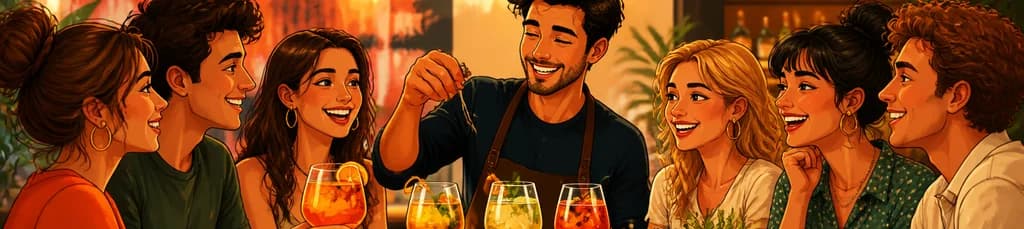Sumérgete en el universo Spritz en Malasaña