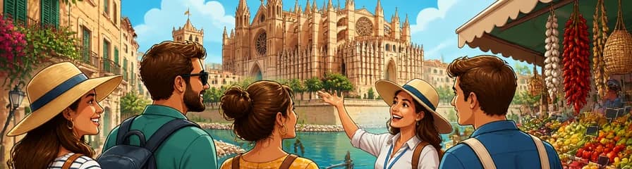 Descubre Palma de Mallorca: Un recorrido por la majestuosa Catedral y el vibrante Mercado del Casco Antiguo
