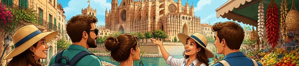 Descubre Palma de Mallorca: Un recorrido por la majestuosa Catedral y el vibrante Mercado del Casco Antiguo