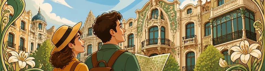 Descubre el Art Nouveau valenciano: Ruta autoguiada por el Eixample