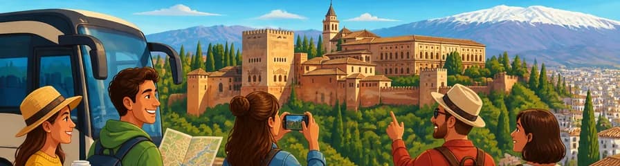 Tour privado fotográfico de día completo a Granada partiendo de Málaga