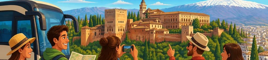 Tour privado fotográfico de día completo a Granada partiendo de Málaga