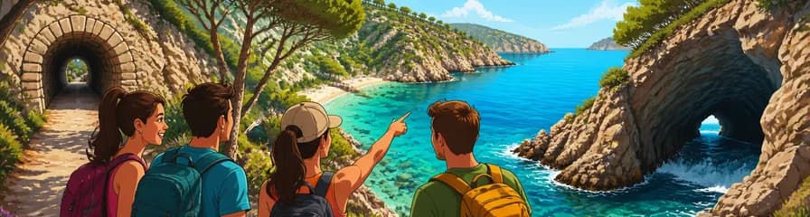 Excursión de senderismo en Cala Blanca, Ibiza