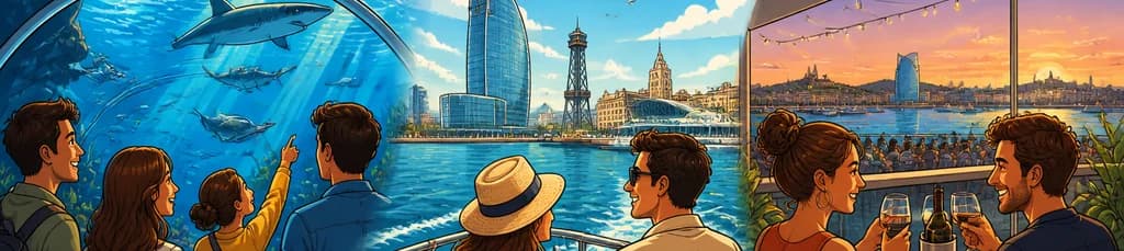 Una trilogía de experiencias inolvidables en el Port Vell de Barcelona