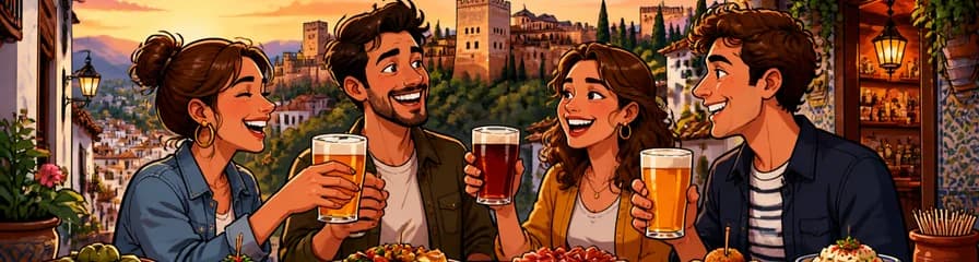 Recorrido Gastronómico por Granada: Cerveza y Tapas