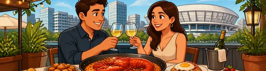 Disfruta de un menú para dos con arroz y bogavante en Petit Azca