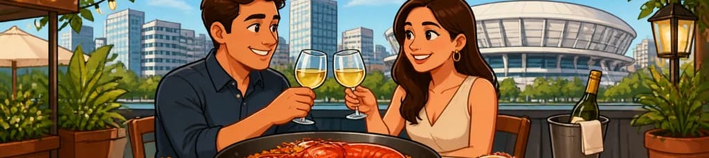 Disfruta de un menú para dos con arroz y bogavante en Petit Azca