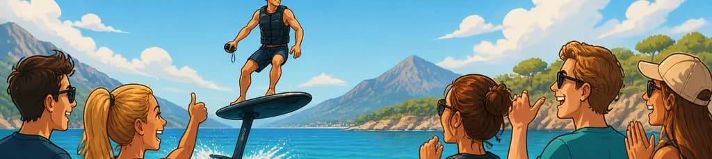 Academia E-Foil Mallorca: Descubre cómo levitar sobre el mar