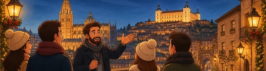 Descubre la Navidad Mágica de Toledo: Un Tour Privado a Pie por su Historia Festiva