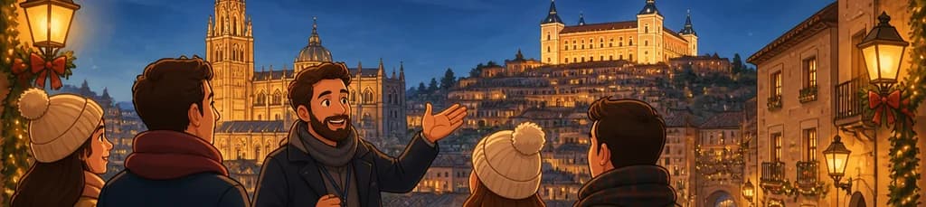 Descubre la Navidad Mágica de Toledo: Un Tour Privado a Pie por su Historia Festiva
