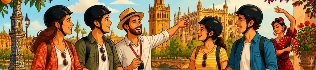 Recorrido panorámico y monumental en Segway por Sevilla con experiencia flamenca
