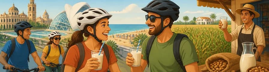 Tour en bicicleta para degustar horchata en Valencia