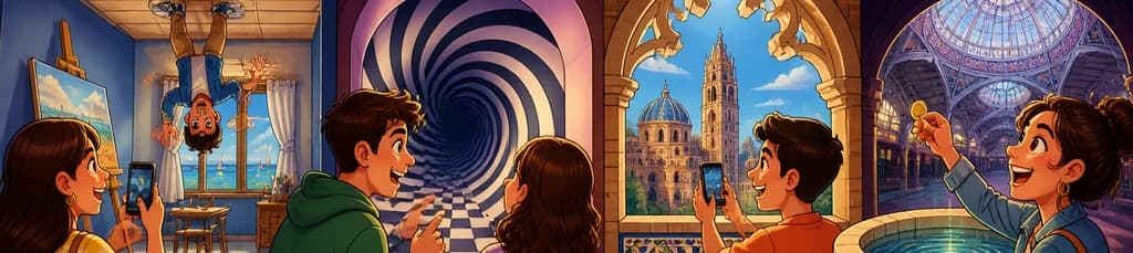 Explorando el Museo Iluziona en Valencia