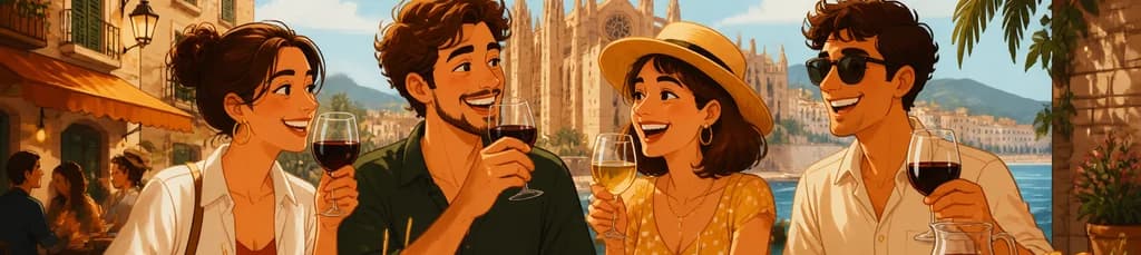 Recorrido Gastronómico de Tapas y Vinos en Palma de Mallorca