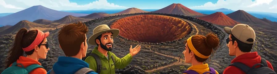 Aventura volcánica en el Parque Natural de Lanzarote