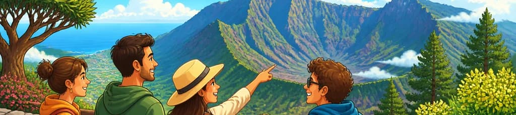 Descubre el corazón de La Palma: Ruta guiada por el centro (precio por vehículo)