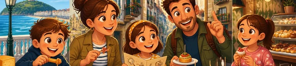 Una experiencia culinaria privada para familias en San Sebastián