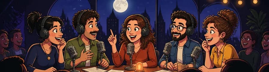 El programa de comedia de improvisación The Bluff Education Hour