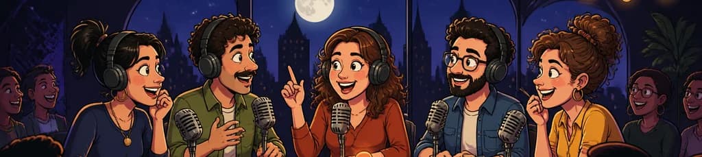 El programa de comedia de improvisación The Bluff Education Hour