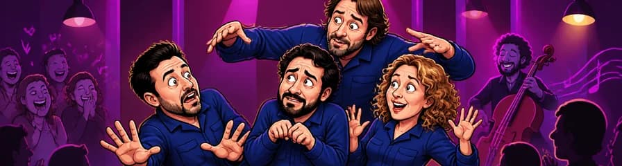 Wordless: Un espectáculo de comedia improvisada sin palabras