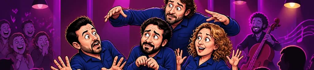 Wordless: Un espectáculo de comedia improvisada sin palabras