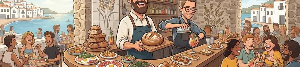 Disfruta de un brunch exclusivo en la barra de Oli Bar con Lucas y Matthias de Pa Pan Brot