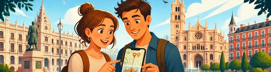 TOP Valladolid: Tour autoguiado privado con tu smartphone