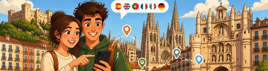 Visita privada y guiada de Burgos con tu propio móvil