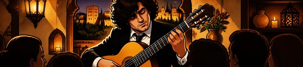 Acceso a un recital de guitarra que fusiona flamenco y música clásica