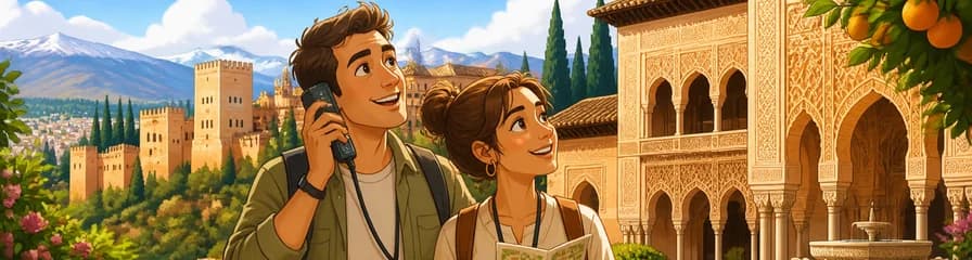 Acceso a la Alhambra de Granada con audioguía y opción a los Palacios Nazaríes