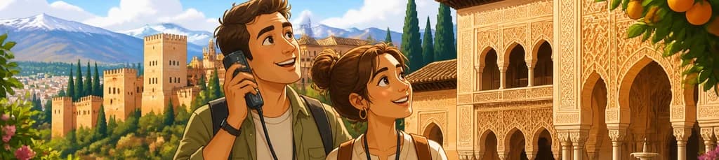 Acceso a la Alhambra de Granada con audioguía y opción a los Palacios Nazaríes