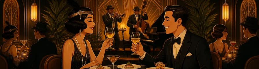 Disfruta de una cena degustación con jazz en vivo en Vibra Speakeasy