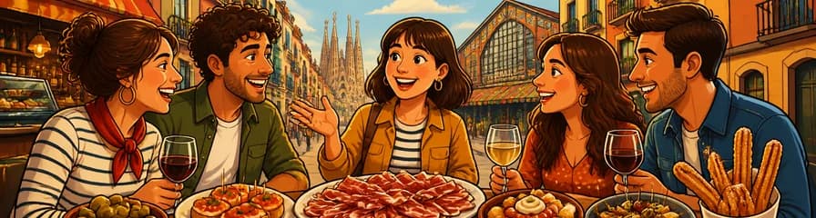 Descubre Barcelona a través de sus Tapas, Vinos y Tradiciones Culinarias Catalanas