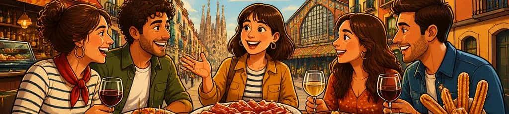 Descubre Barcelona a través de sus Tapas, Vinos y Tradiciones Culinarias Catalanas