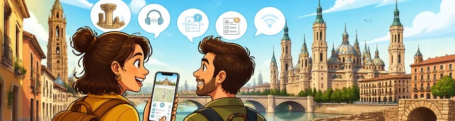 Recorrido autoguiado a pie por el Casco Antiguo de Zaragoza y la Basílica del Pilar