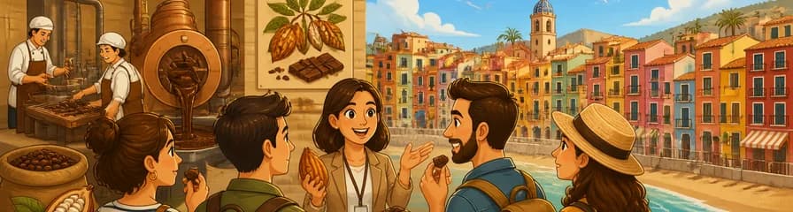 Recorrido por dos fábricas de chocolate y el pintoresco pueblo de Villajoyosa