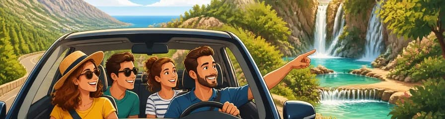 Recorrido Privado en Coche por las Cascadas del Algar para Grupos Reducidos