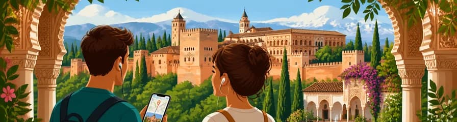 Acceso y visita audioguiada a la Alhambra de Granada y el Generalife