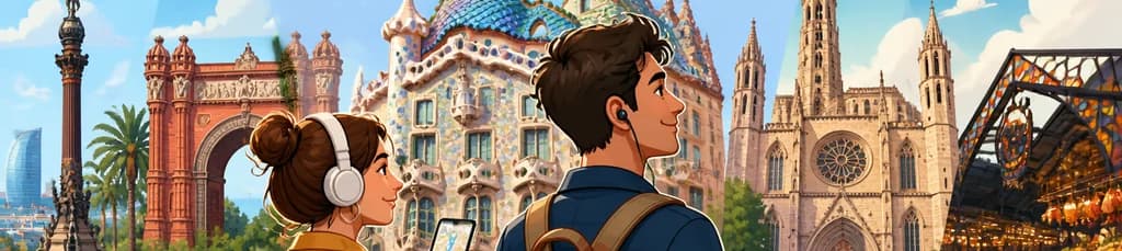 Recorrido con audioguía por Barcelona y entrada a Casa Batlló