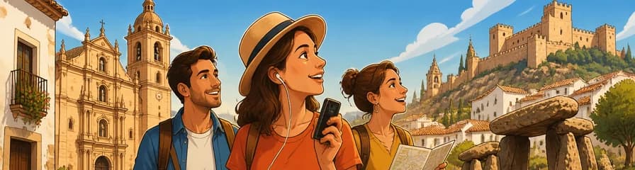 Recorrido a pie con audioguía por Antequera: 1 hora y 50 minutos con 17 comentarios