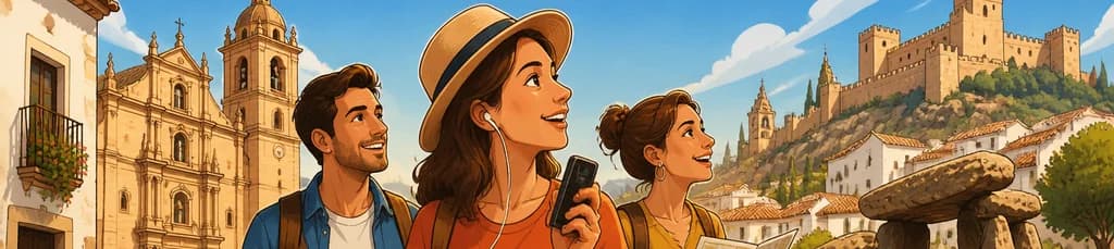 Recorrido a pie con audioguía por Antequera: 1 hora y 50 minutos con 17 comentarios