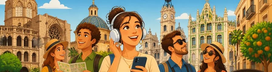 Descubra Valencia: Un recorrido a pie audioguiado de tres horas con 26 narraciones