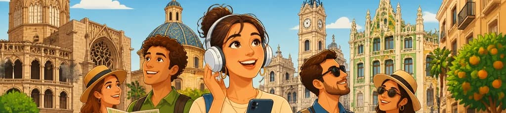 Descubra Valencia: Un recorrido a pie audioguiado de tres horas con 26 narraciones
